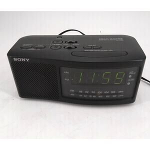 SONY DREAM MACHINE ICF-C740 Clock Radio AM/FM Digital Dual Alarm Backup Battery